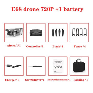 2020 NEW E68 Drone